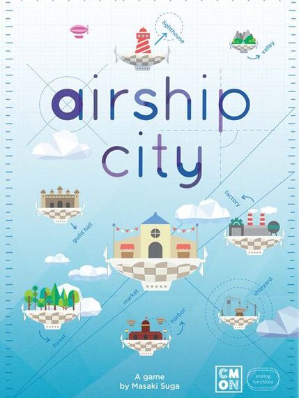 Airship City (2018) Board Game