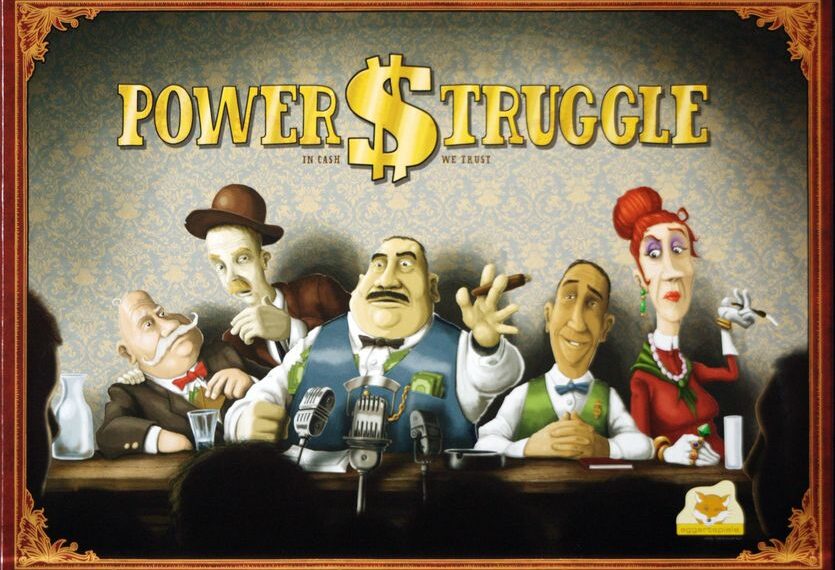 Power Struggle (2009) Board Game
