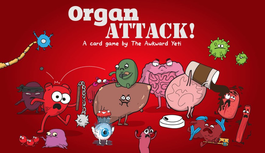 OrganATTACK! (2016) Board Game