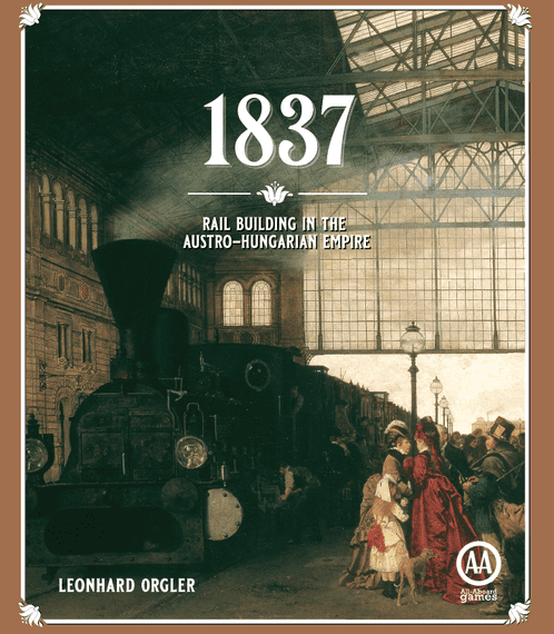 1837: Rail Building in the Austro-Hungarian Empire (1994) Board Game