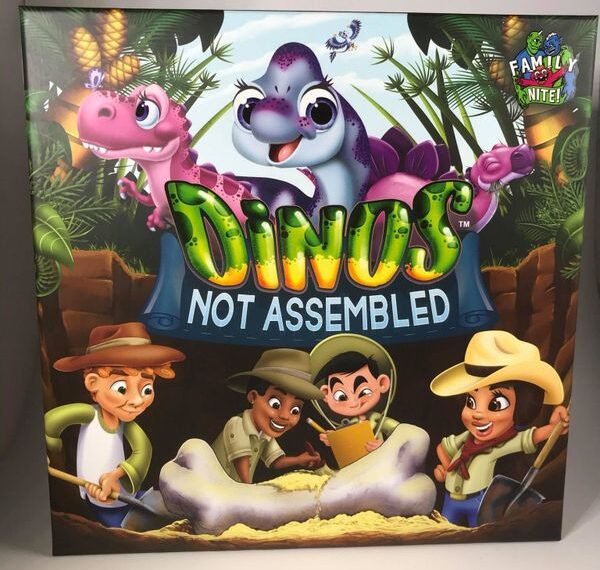 Dinos Not Assembled (2021) Board Game