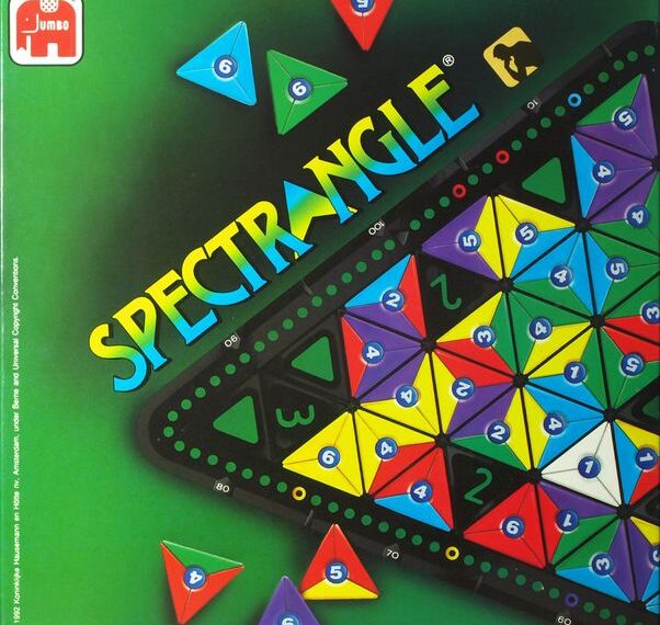 Spectrangle (1989) Board Game