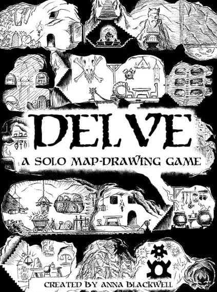 DELVE: A Solo Game of Digging Too Deep (2020) Board Game
