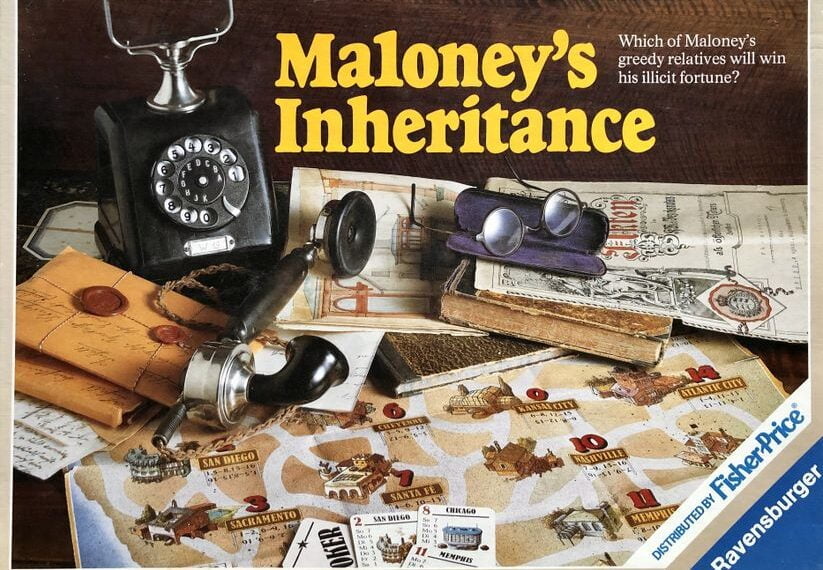 Maloney’s Inheritance (1988) Board Game