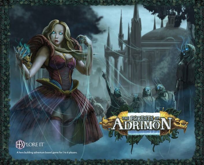 HEXplore It: The Forests of Adrimon (2019) Board Game