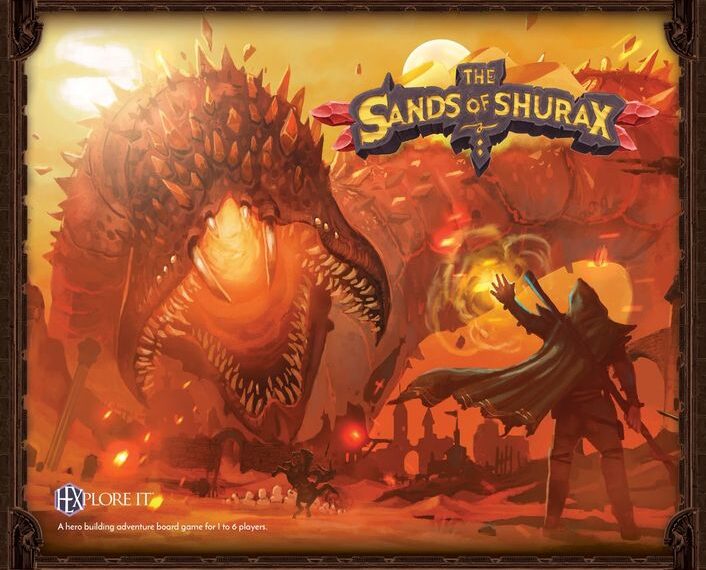 HEXplore It: The Sands of Shurax (2020) Board Game