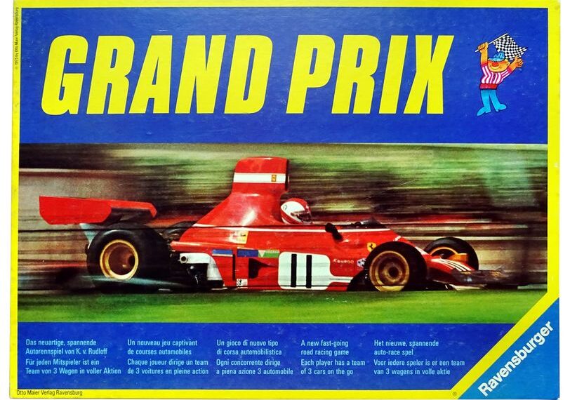 Grand Prix (1975) Board Game