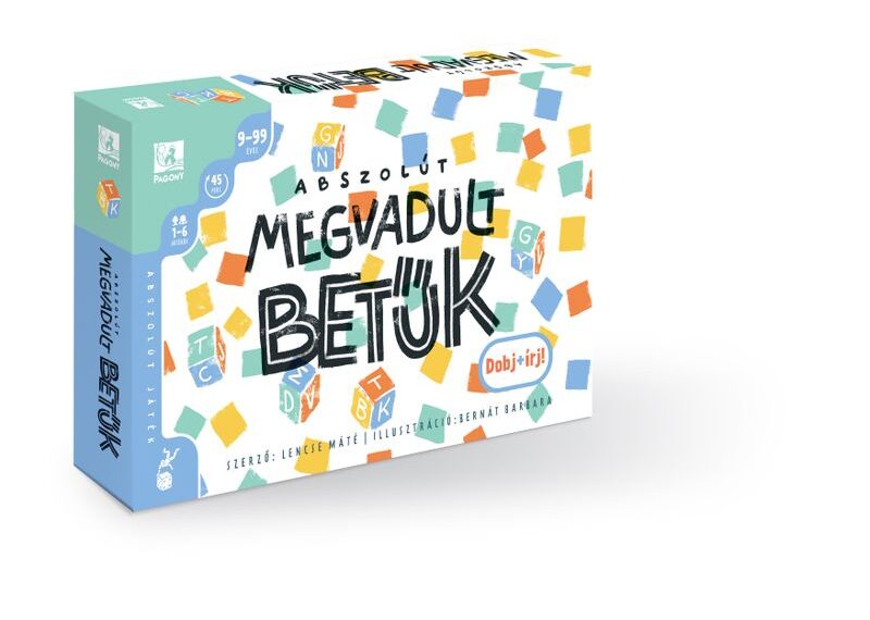 Abszolút megvadult betűk (2020) Board Game