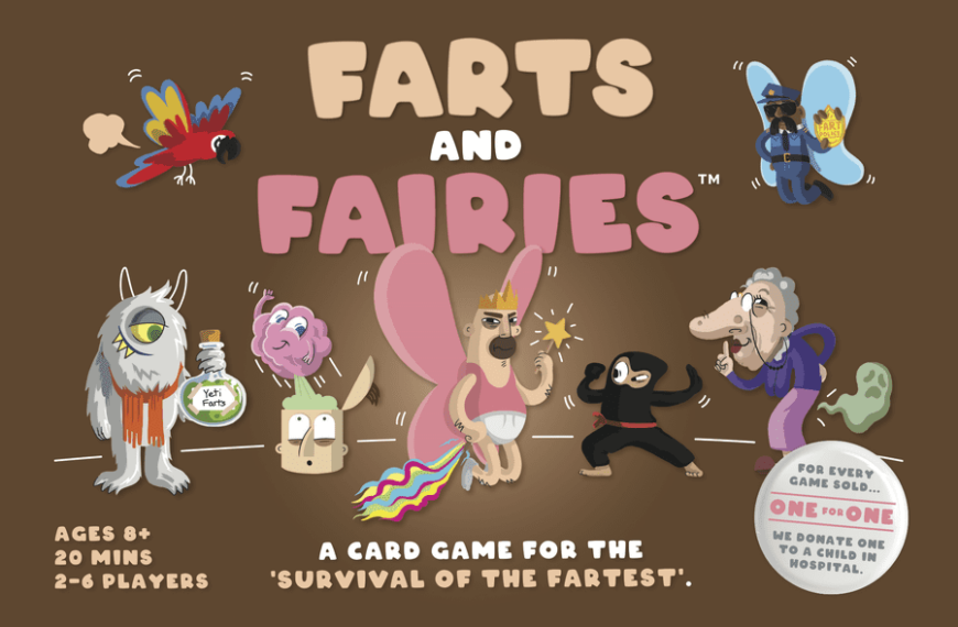 Farts & Fairies (2020) Board Game