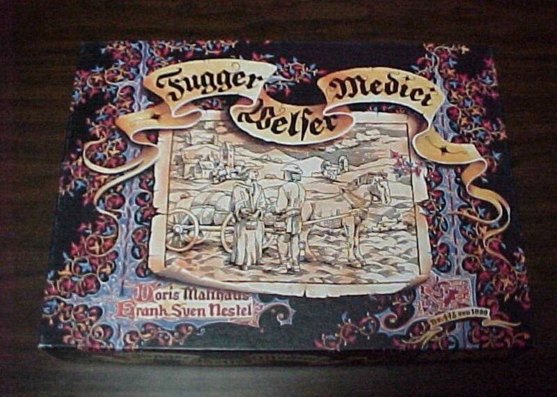 Fugger, Welser, Medici (1994) Board Game