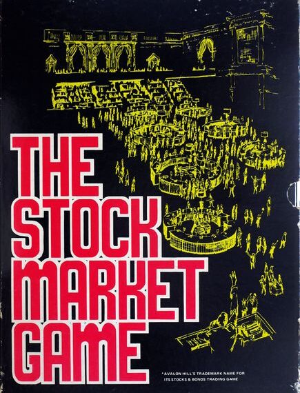 The Stock Market Game (1970) Board Game