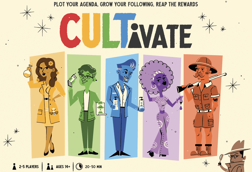 CULTivate (2021) Board Game
