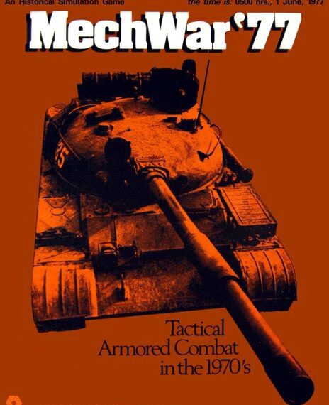 MechWar ’77: Tactical Armored Combat in the 1970’s (1975) Board Game