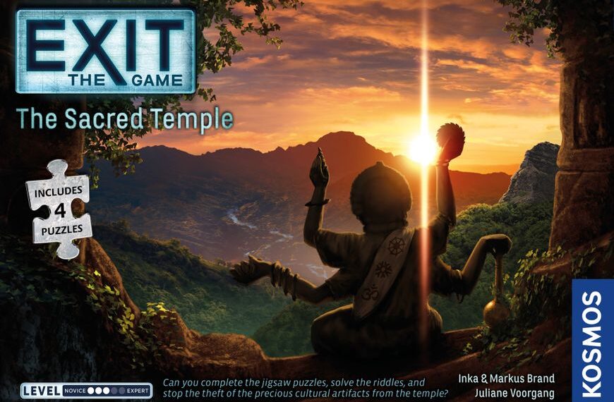 Exit: The Game + Puzzle – The Sacred Temple (2020) Board Game