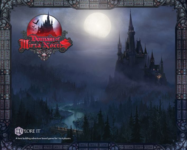 HEXplore It: The Domain of Mirza Noctis (2022) Board Game