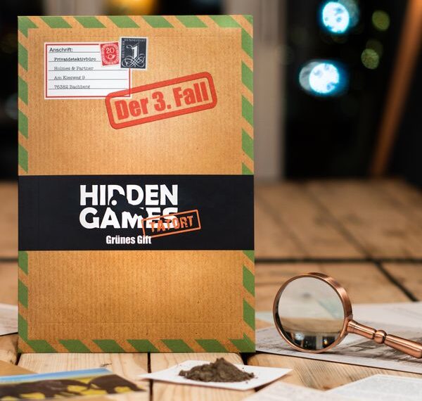Hidden Games Crime Scene: Green Poison (2020) Board Game