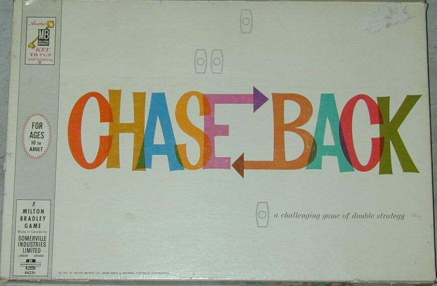 Chaseback (1962) Board Game