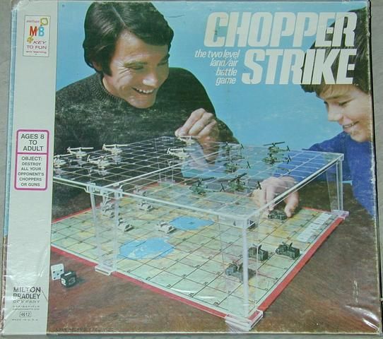 Chopper Strike (1976) Board Game