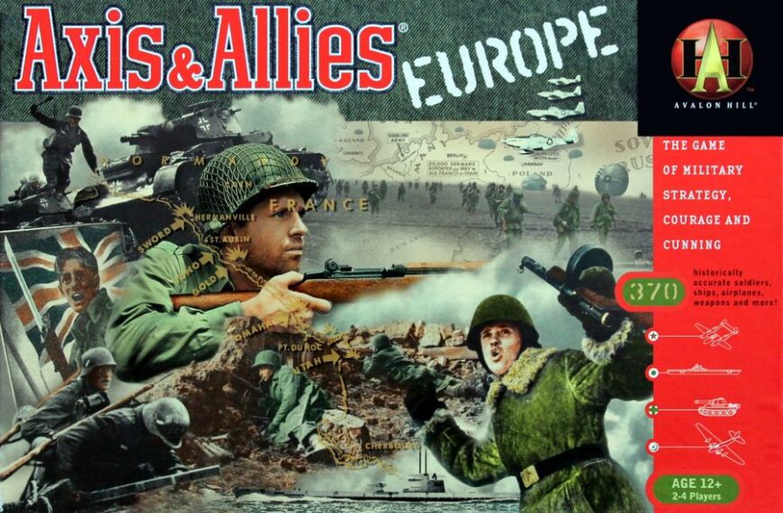 Axis & Allies: Europe (1999) Board Game
