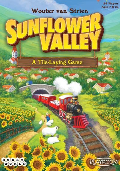 Sunflower Valley: A Tile-Laying Game (2019) Board Game