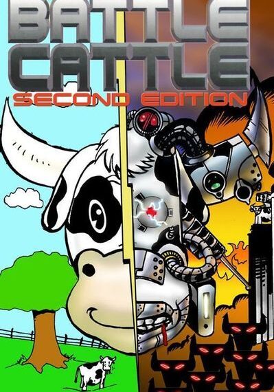 Battle Cattle (1996) Board Game