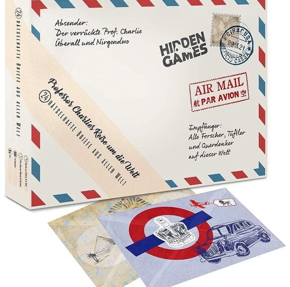 Professor Charlie’s world tour (2020) Board Game