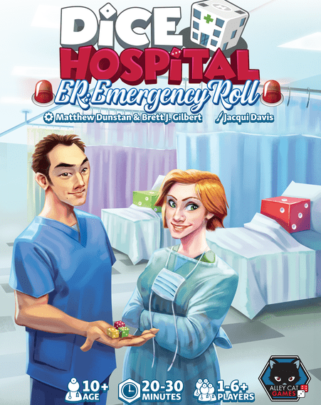 Dice Hospital: ER – Emergency Roll (2022) Board Game