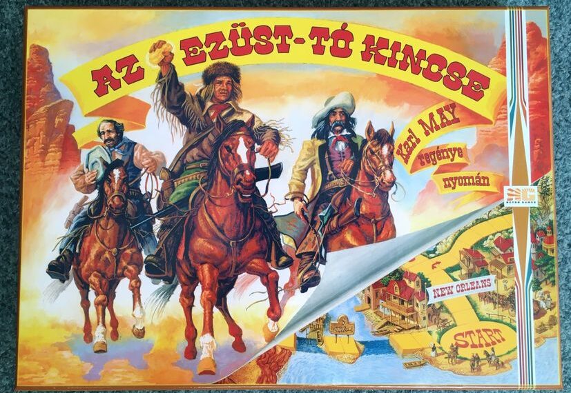 Az Ezüst-tó kincse (1986) Board Game