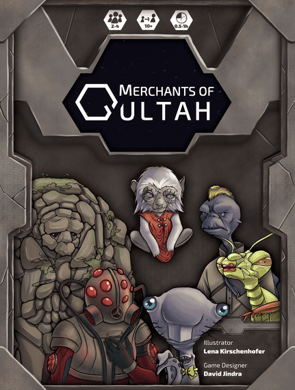 Merchants of Qultah (2021) Board Game