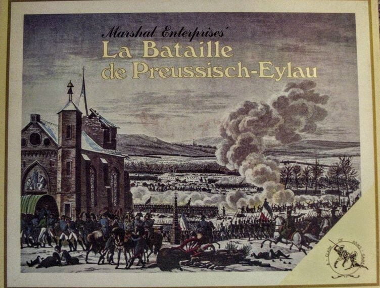 La Bataille de Preussisch-Eylau (1978) Board Game