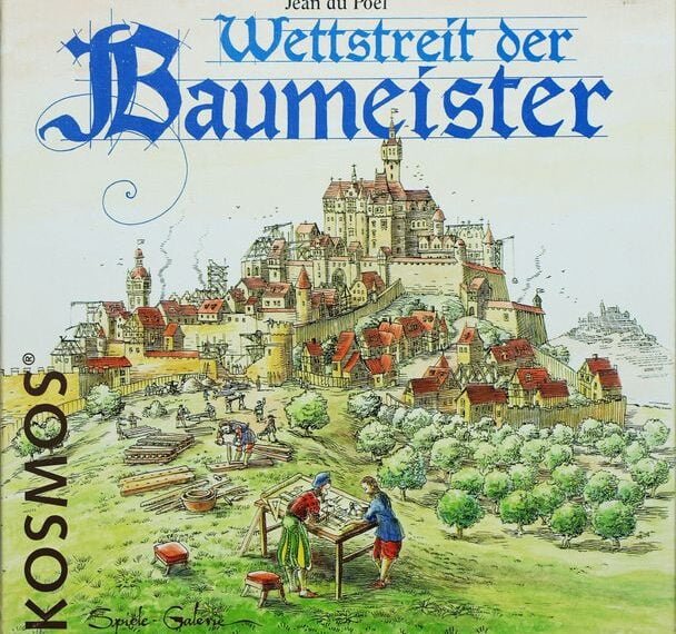 Wettstreit der Baumeister (1994) Board Game