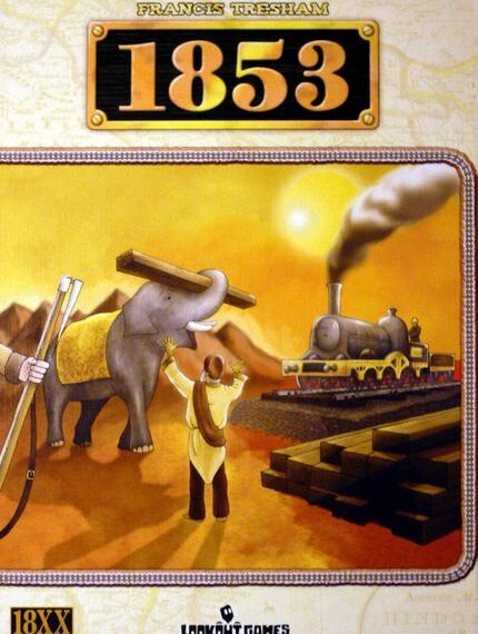 1853 (1989) Board Game