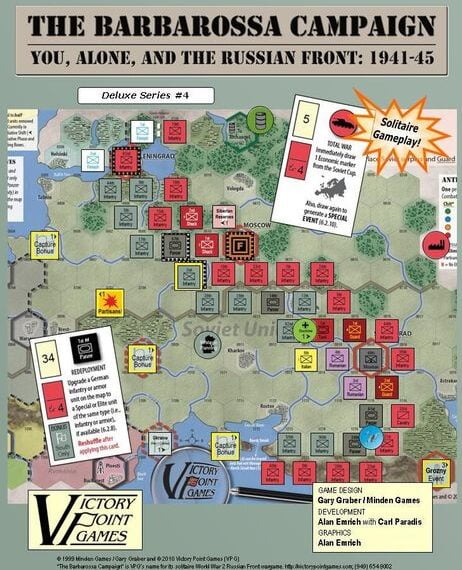The Barbarossa Campaign (2010) Board Game