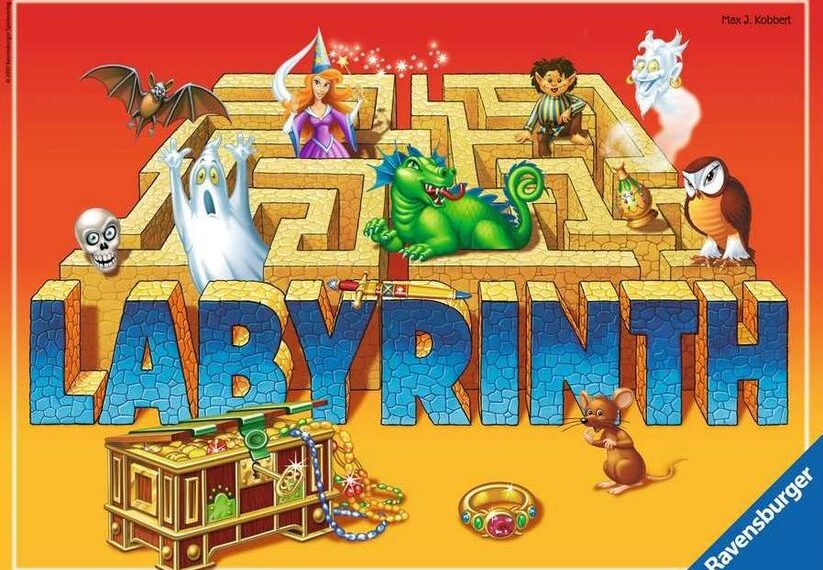 Labyrinth (1986) Board Game