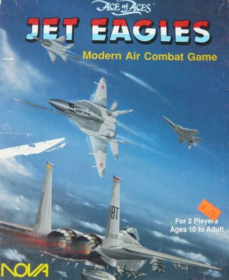 Ace of Aces: Jet Eagles (1990) Board Game