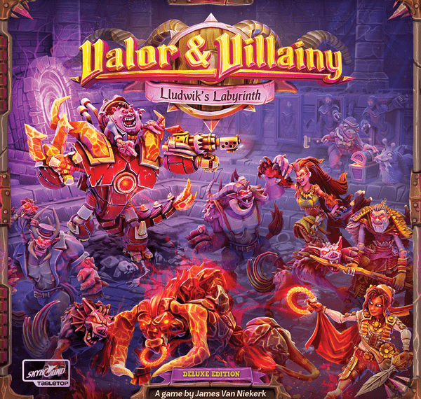 Valor & Villainy: Lludwik’s Labyrinth (2023) Board Game