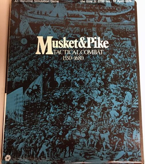 Musket & Pike: Tactical Combat, 1550-1680 (1973) Board Game