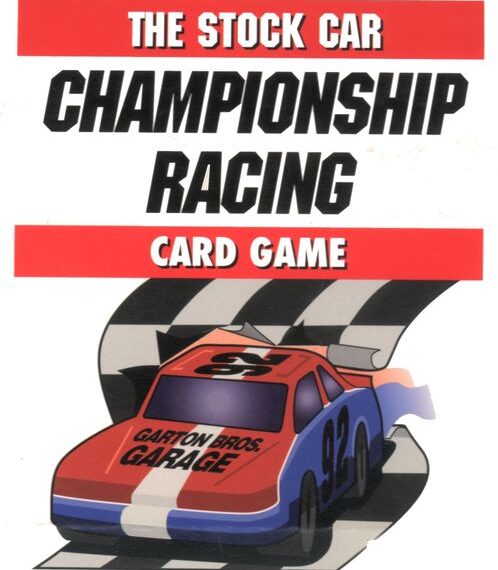 The Stock Car Championship Racing Card Game (1995) Board Game