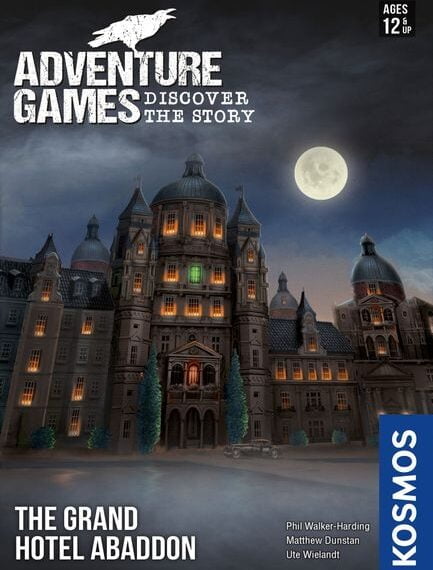 Adventure Games: The Grand Hotel Abaddon (2020) Board Game
