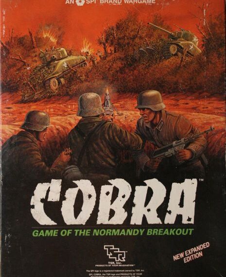 Cobra: Game of the Normandy Breakout (1977) Board Game