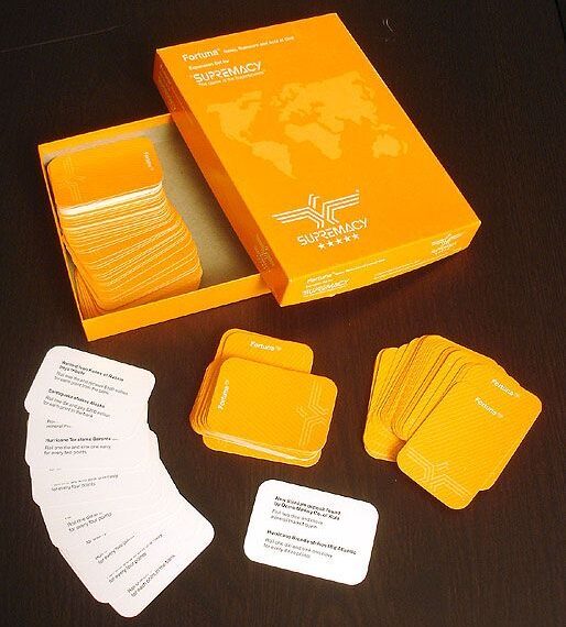 Supremacy: Fortuna (1989) Board Game