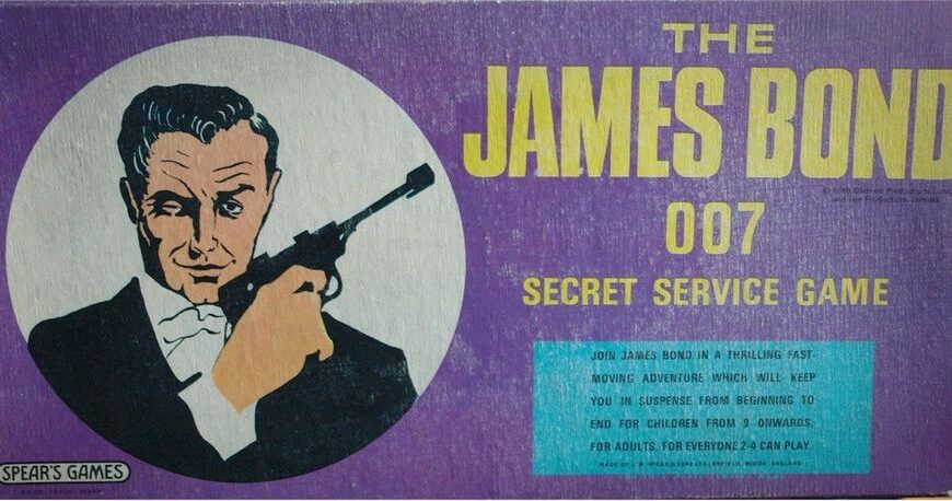 James Bond 007 (1965) Board Game