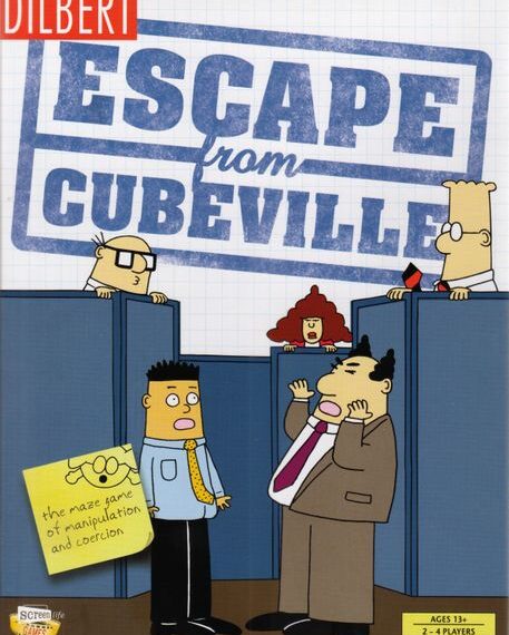 Dilbert: Escape from Cubeville (2009) Board Game