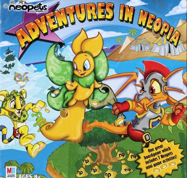 Neopets: Adventures in Neopia (2003) Board Game