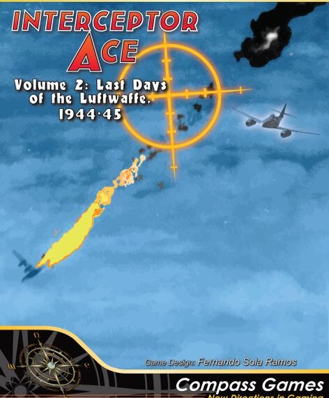 Interceptor Ace: Volume 2 – Last Days of the Luftwaffe, 1944-45 (2023) Board Game