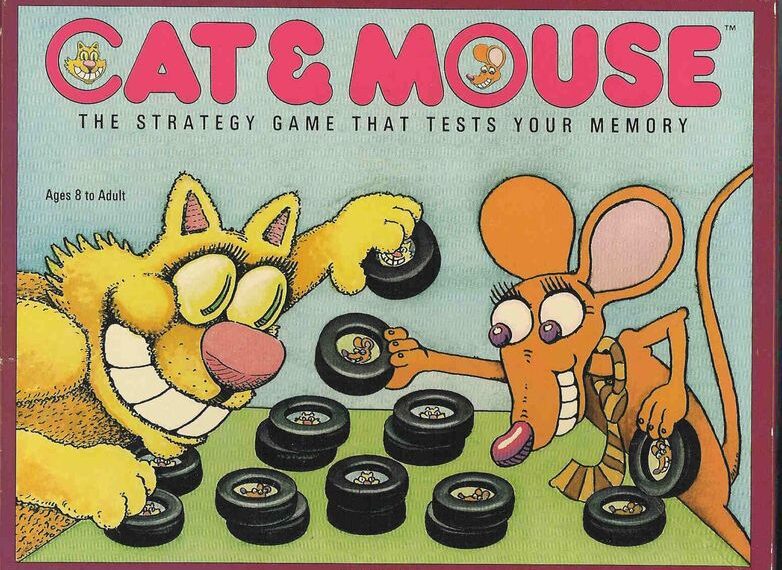 Cat & Mouse (1985) Board Game