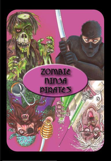 Zombie Ninja Pirates (2010) Board Game