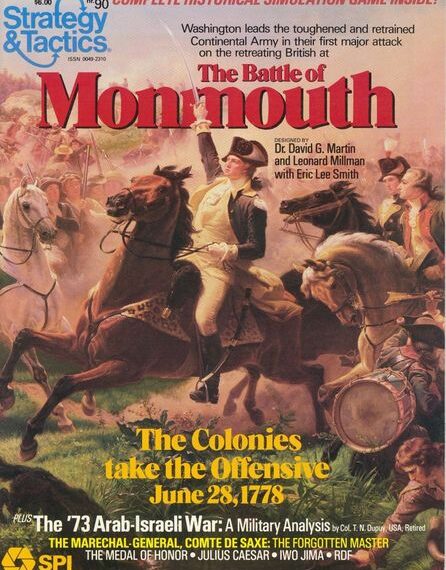 The Battle of Monmouth (1982) Board Game