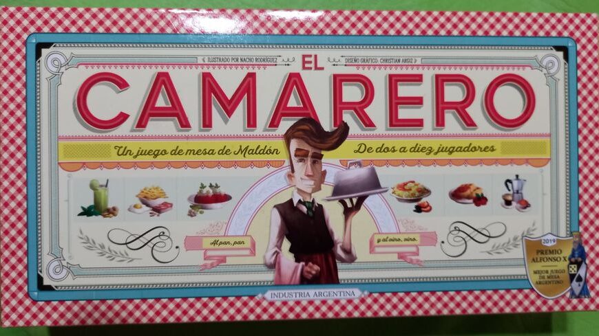 El Camarero (2018) Board Game