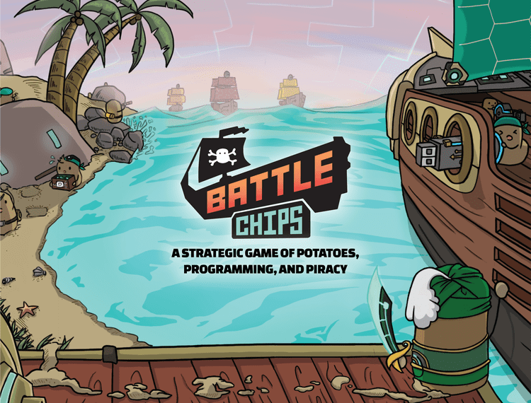 Potato Pirates 3: Battlechips (2022) Board Game